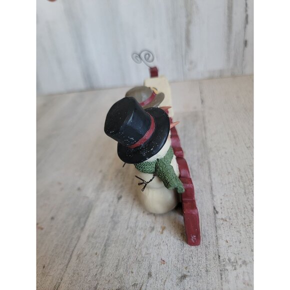 B Lloyd home‎ snowman couple is where our story began home decor xmas - Picture 4 of 6